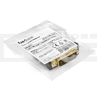 Переходник HDMI-DVI ExeGate EX-A-HDMI-DVI-1 (19F/19M, позолоченные контакты)
