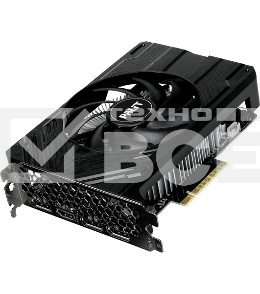 Видеокарта Palit PA-RTX4060 STORMX 8GB 8192Mb 128 GDDR6 1830/17000 HDMIx1 DPx3 HDCP Ret