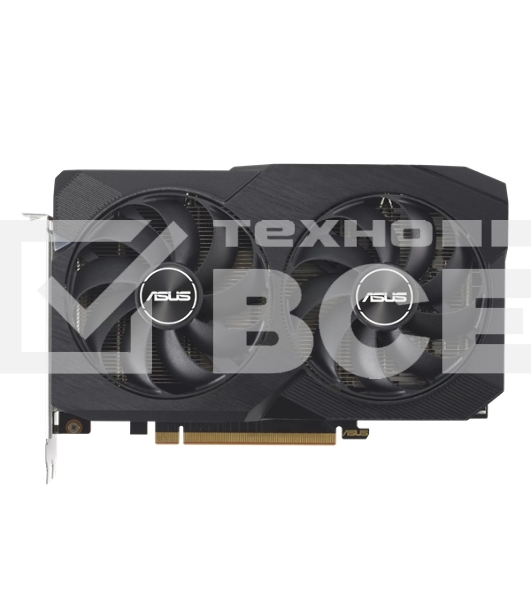 Видеокарта ASUS DUAL-RX7600-O8G-V2 RX7600,8Gb GDDR6 HDMI, 3*DP