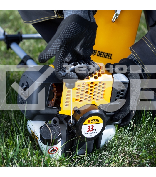 Триммер бензиновый Denzel DGT 330, 33см3, 1,8 л.с. 96234