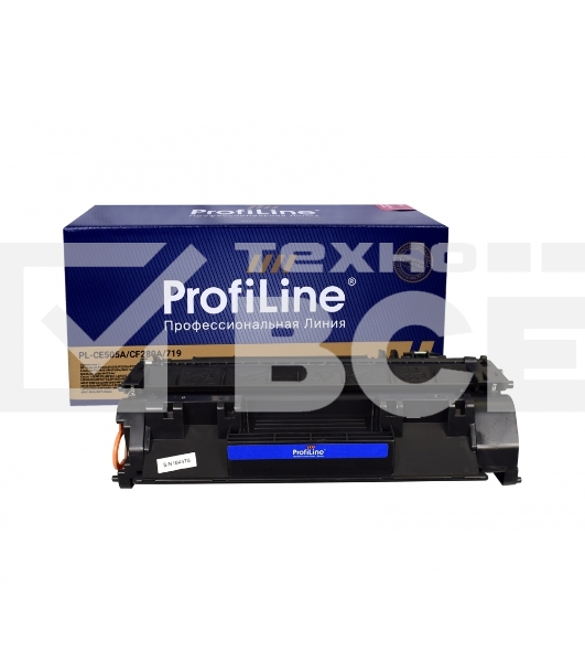Картридж лазерный совместимый CE505A/CF280A/719 для HP P2030/P2035/P2050/Pro 400/M401/425/Canon LBP 6300dn/6650dn/MF5840 2700к PL