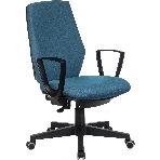 Кресло офисное Бюрократ CH-545 синий 38-415 крестовина пластик, фото12