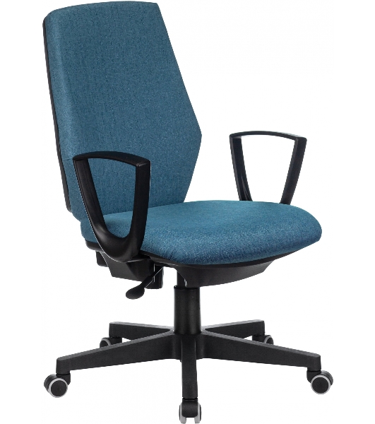 Кресло офисное Бюрократ CH-545 синий 38-415 крестовина пластик