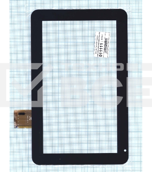 Сенсорное стекло (тачскрин) для Dns Air Tab E101. черное