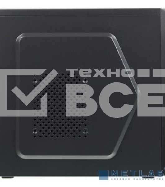 Компьютерный корпус Accord ACC-B022 черный без БП mATX 1x80mm 1x92mm 2x120mm 4xUSB2.0 audio