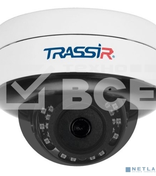 Видеокамера IP Trassir TR-D3121IR2 v6 2.8 2.8-2.8мм цветная