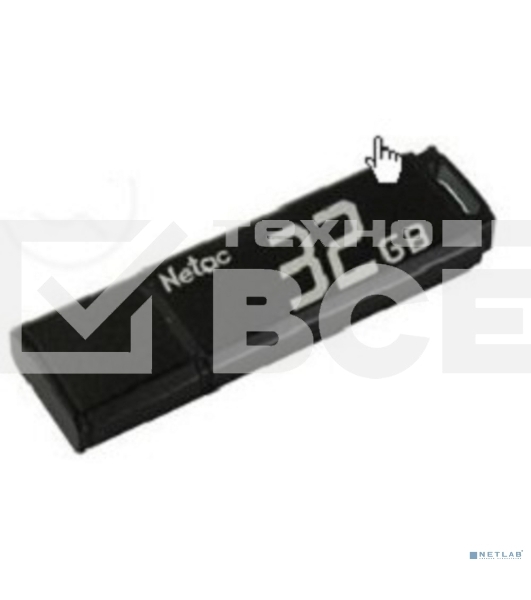Флеш диск Netac U351 32Gb <NT03U351N-032G-30BK>, USB3.0