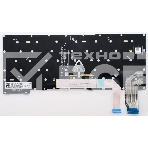 Клавиатура для ноутбука Lenovo ThinkPad X13 Gen 3 серая с подсветкой, фото 1