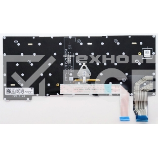 Клавиатура для ноутбука Lenovo ThinkPad X13 Gen 3 серая с подсветкой