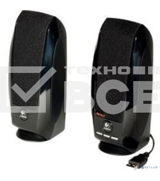 Акустическая система Logitech S150 980-000029 Колонки2.0, 2x0,6W, 90 Гц - 20 кГц, OEM