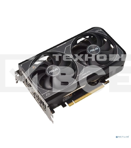 Видеокарта Asus DUAL-RTX4060-O8G-V2 NVIDIA GeForce RTX 4060 8Gb 128bit GDDR6 PCI-E 4.0 2505/17000 HDMIx1 DPx3 HDCP