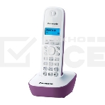 Телефон беспроводной (DECT) Panasonic KX-TG1611RUF (сиреневый) {АОН, Caller ID,12 мелодий звонка,подсветка дисплея,поиск трубки}, фото 1