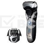 Бритва сетчатая Panasonic ES-RT77-S520 реж.эл.:3 питан.:аккум. серебристый/черный, фото 1