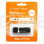 Флэш Диск QUMO 8GB Optiva 02 Black QM8GUD-OP2-black, фото 1