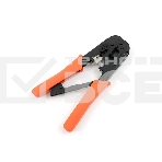 Инструмент Cablexpert T-568R, обжимной универс. с фиксатором, для витой пары и тел.линии , фото 1