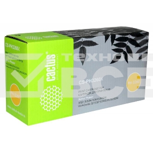 Картридж лазерный Cactus CS-PH3260X 106R02782 черный (3000 стр.) для Xerox Phaser 3052/3052NI/3260 2шт.