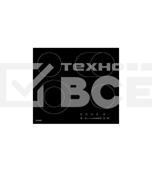 Встраиваемая электрическая панель Graude EK 60.2