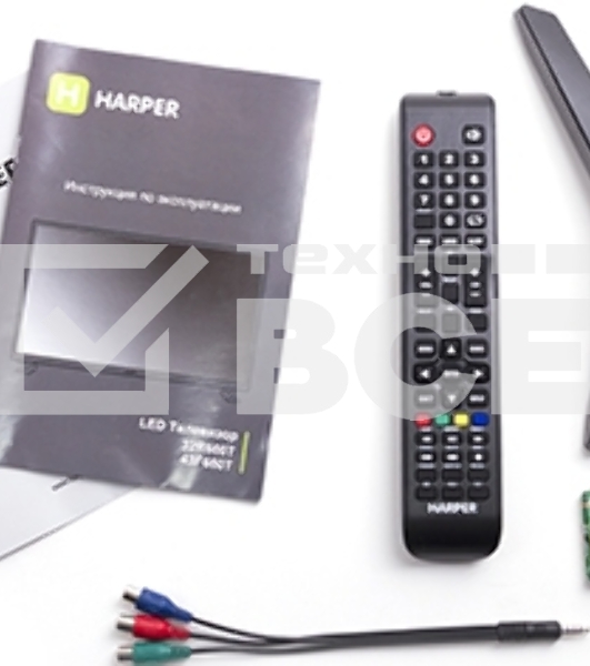 Телевизор Harper 43' 43F660T черный LED FHD 60Hz