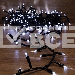 Гирлянда «Кластер» 10 м, 200 LED, черный каучук, IP67, соединяемая, цвет свечения белый NEON-NIGHT, фото 1