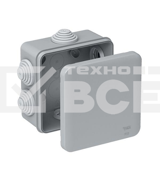 Коробка распределительная ОП 100х100х50мм DIY SchE IMT350911