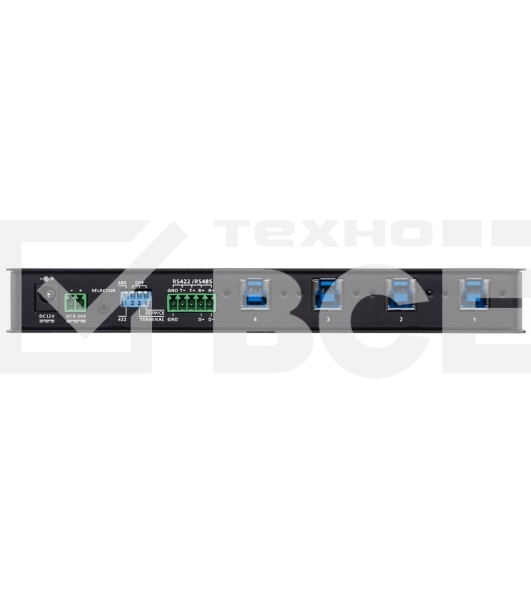 Переключатель ATEN 4 x 4 USB 3.2 Gen 1 Industrial Hub Switch