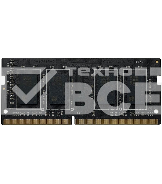 Оперативная память Patriot Signature, DDR4, 8GB (1x8 GB), 3200 MHz, CL22, SO-DIMM