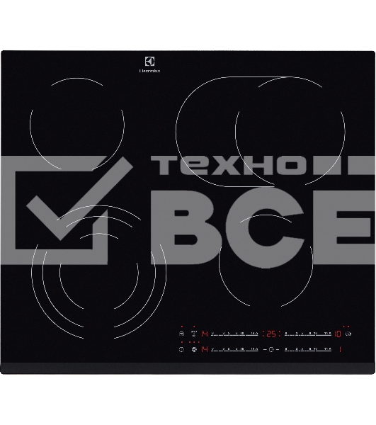Встраиваемая электрическая панель Electrolux EHF6547FXK