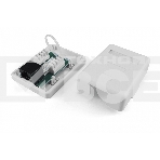 Розетка компьютерная Hyperline SB1-1-8P8C-C5e-WH RJ-45(8P8C), категория 5e, одинарная, внешняя, Dual IDC, фото2