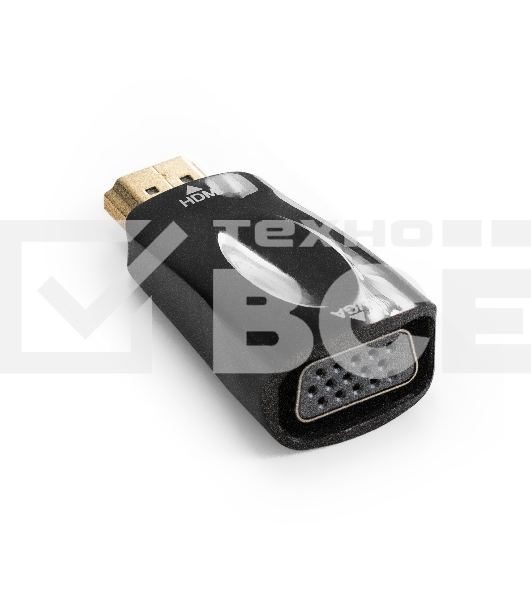Переходник HDMI-VGA ExeGate EX-A-HDMI-VGA-001 (19M/15F)