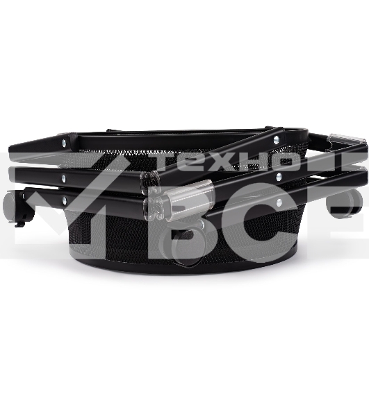 Этажерка Domfy DHC-FC30862 34.2x34.2x83.6 см, d=34.2 см черный