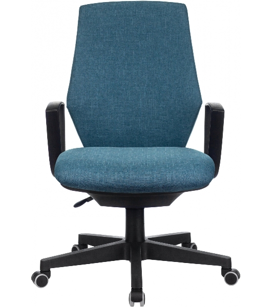 Кресло офисное Бюрократ CH-545 синий 38-415 крестовина пластик