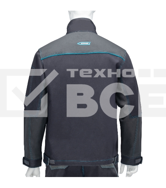 Куртка профессиональная рабочая, 97% хлопок 3% спандекс, XL Gross