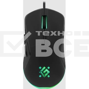 Мышь проводная Defender Arga GM-049 черный, 3600 dpi, USB, кнопки - 6