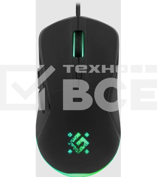 Мышь проводная Defender Arga GM-049 черный, 3600 dpi, USB, кнопки - 6
