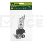 Набор ключей имбусовых Torx-Tempered, TT10-50, CrV, 9 шт., удлиненные Сибртех, фото3