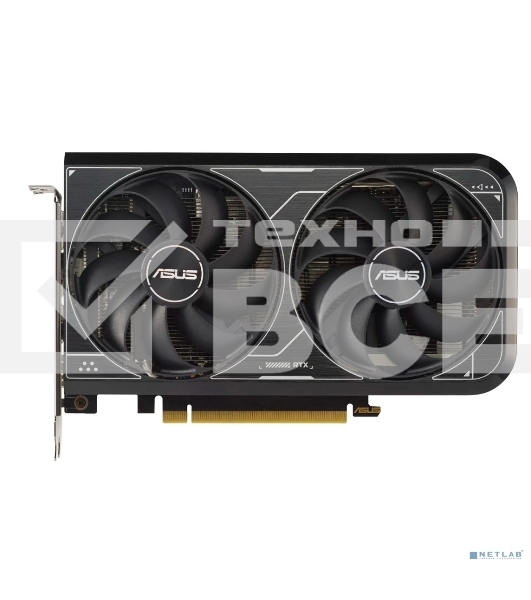 Видеокарта Asus DUAL-RTX4060-O8G-V2 NVIDIA GeForce RTX 4060 8Gb 128bit GDDR6 PCI-E 4.0 2505/17000 HDMIx1 DPx3 HDCP