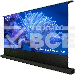 Экран Cactus 125x221 см FloorRising CS-PSFRALR-221X125 16:9 напольный рулонный черный (моторизованный привод), фото3