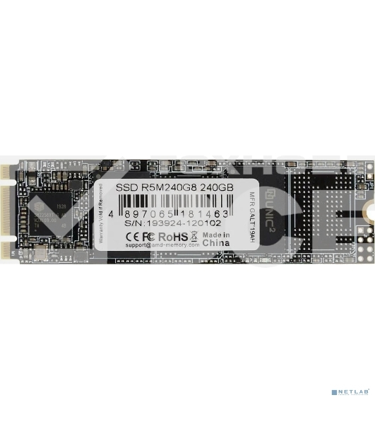 Накопитель SSD AMD 240Gb M.2 SATA III R5M240G8 Radeon 2280