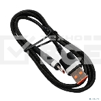 Кабель USB2.0 Cablexpert CCP-USB2-AMCM-66W-1M, AM/Type-C, 6A, 66Вт, QC3.0, медь, 1м, черный, пакет, фото4