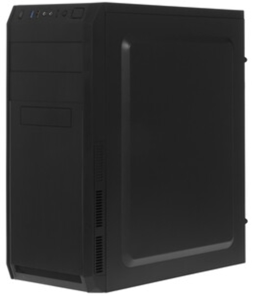 Компьютерный корпус Miditower ExeGate EX287366RUS XP-334UC-XP350 (ATX, XP350 с вент. 12см, 1*USB+1*USB 3.0+1*TypeC, аудио, черный)