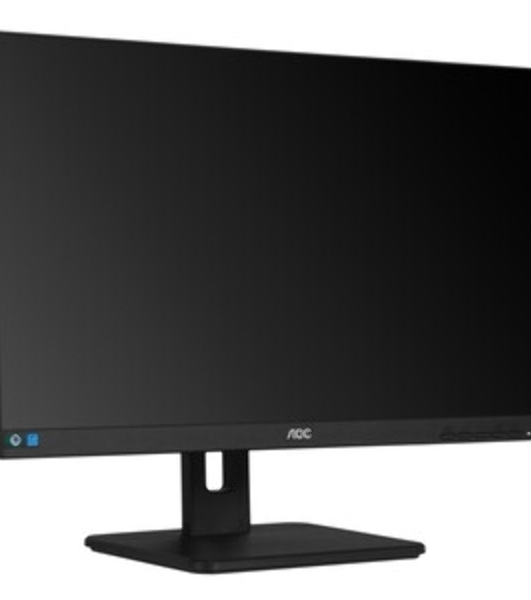 Монитор 24' AOC 24E3QAF, IPS 1920x1080, 75 Гц, 4 мс, 16:9, 300 кд/м², 1xHDMI, 1xDP, 1xVGA, 2xUSB-A 3.2, 2x3 Вт, черный