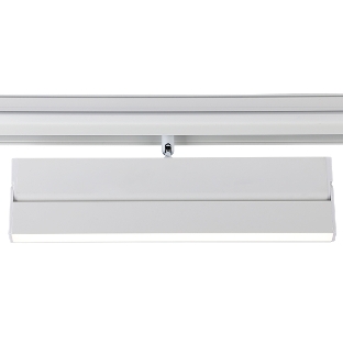Светильник трековый светодиодный GL4065 WH белый 18W 4200K 48V 325*22*45