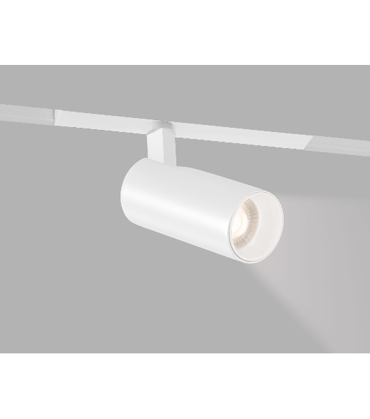 Трековый акцентный светильник Ambrella light GL8010 WH белый IP20 18W 3000-6000K 220V 24° D60*135