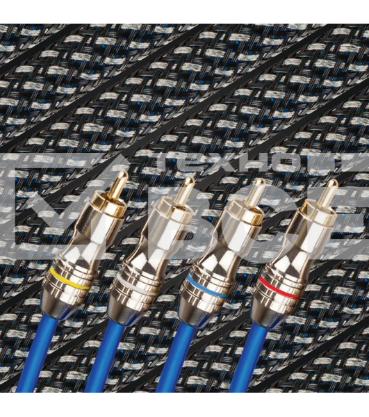 Акустический кабель Kicx RCA SCM45 5м 4-х канальный
