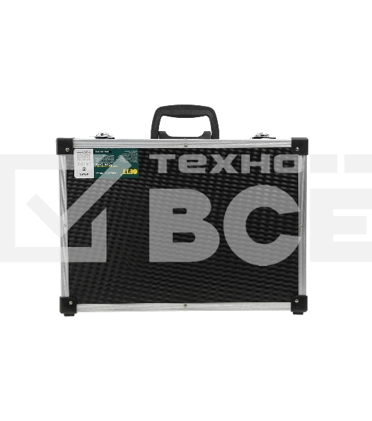 Ящик для инструмента FIT 65630алюминиевый (43 x 31 x 13 см) (черный)