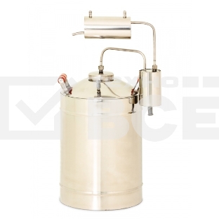 Дистиллятор МАГАРЫЧ Премиум 12 БКДР дистиллятор МАГАРЫЧ Премиум 12 БКДР, объем 12л, большая крышка, деревянные ручки, термостат, сухопарник. Производительность: 2 л./ч. Материал: пищевая нержавейка. Тип охладителя: проточный. Серия Премиум.