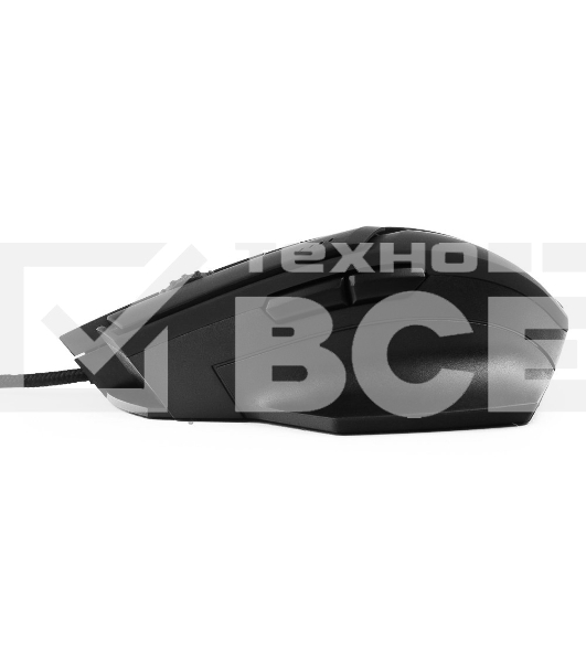 Мышь проводная Гарнизон GM-740G черный, 3200 dpi, USB, кнопки - 7