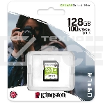 Флеш карта SDHC 128Gb Class10 Kingston <SDS2/128GB>, Canvas Select 100R CL10 UHS-I, фото10