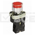 Кнопка LAY5-BW3461 с подсв. красн. 1з ИЭК BBT50-BW-K04, фото3
