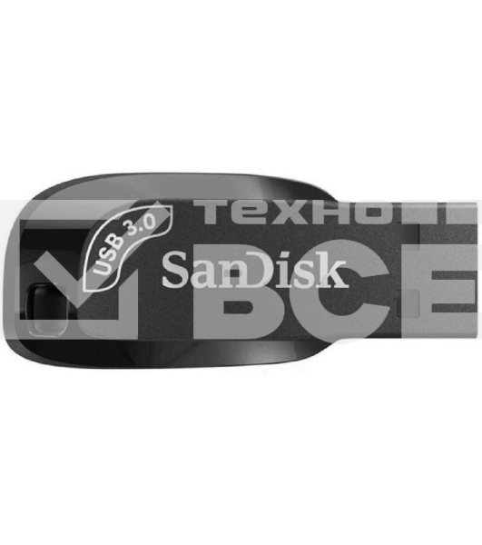 Флеш диск 128GB SanDisk CZ410 Ultra Shift, USB 3.0, Black